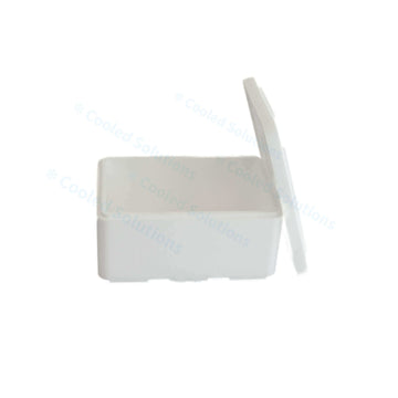 EPS doos 12 L 400 x 300 x 151 mm, 168 stuks per pallet (insulated styrofoam box) — Cooled Solutions