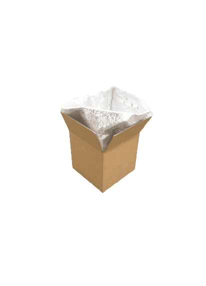 termokaste salokāma - 350 x 350 x 350 mm + (4 slāņu izolācijas maiss)