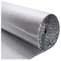 Izolācijas plēve rullī 150cm x 100m x 3mm (alumīnijs + burbuļplēve + alumīnijs)
