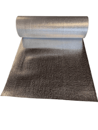 Izolācijas plēve rullī 150cm x 50m x 4mm (alumīnijs + burbuļplēve)